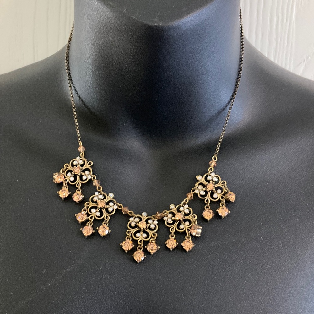 Elegant Bronze Tone Necklace